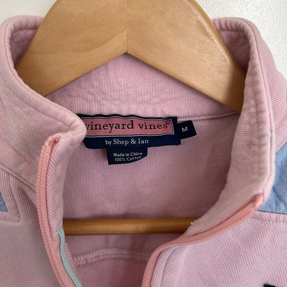 Girls Vineyard Vines Pink Sweater Medium - Picture 3 of 6